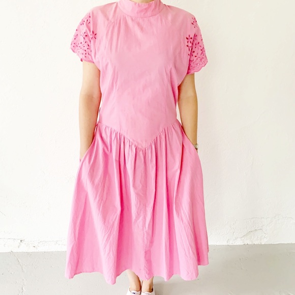 Dresses & Skirts - Vintage Style de Paris Vintage Pink Dress Medium